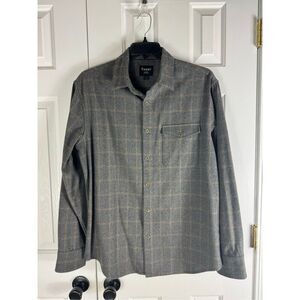 Trient Mens Button Down Luxury Shirt Size L